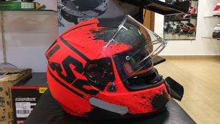 Capacete LS2 Vector FF397 Squash LaranjaPreto Fosco [upl. by O'Shee778]