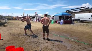 Guys Wet TShirt Contest Turns Into a Muddy Dance Party at Headwaters Country Jam 2015 [upl. by Elia]