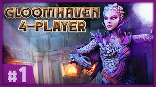 Gloomhaven  1  Version 10 is HERE 4Player Gameplay [upl. by Nyrmak74]