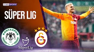 Konyaspor vs Galatasaray  SÜPERLIG HIGHLIGHTS  052624  beIN SPORTS USA [upl. by Rutherford500]