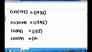 Cosets of subgroup in symmetric group [upl. by Jael]