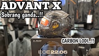 Ls2 Advant X  unboxing  window shop part 3 [upl. by Ijneb]