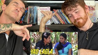 Yad Lagla Song REACTION  Sairat [upl. by Rudwik]