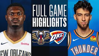 PELICANS at THUNDER  FULL GAME HIGHLIGHTS  November 1 2023 [upl. by Barmen]