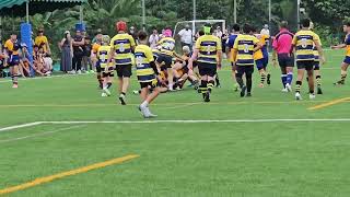 U14 Rugby Oldham vs Centaurs 18Feb2024 at Singapore American School [upl. by Nomis]