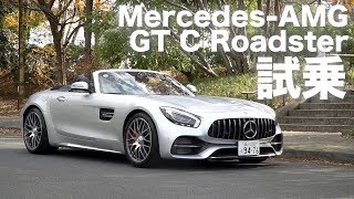 メルセデスAMG GT C ロードスター試乗 [upl. by Shayna]