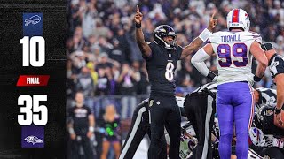 Derrick Henry Dominates in Ravens 3510 Win [upl. by Jonis]