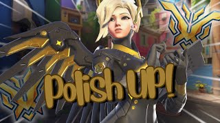 T500 Mercy VOD Review Polish Up  Console GM Mercy Main  Overwatch [upl. by Gustafson661]