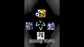 SAVAŞ TOPU EDİT keşfet keşfetbeniöneçıkar brawlstars dls24 efootball2024 easportsfc [upl. by Phillip]