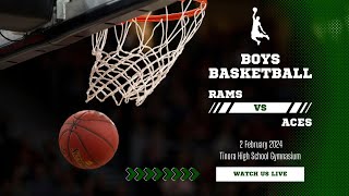 Tinora Boys Basketball vs The Hicksville Aces Feb 2 2024 [upl. by Korns]