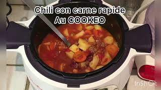 Chili con carne facile et rapide au COOKEO Les rubriques de bree [upl. by Jarita]