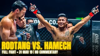 Rodtang Jitmuangnon vs Hakim Hamech  Full Fight WITHOUT Commentary [upl. by Beaudoin]