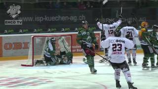 512016 EHC Olten  HC Red Ice Martigny 76 nP [upl. by Ydnarb]