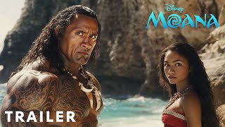 MOANA Live Action  Concept Trailer 2024 Zendaya Dwayne Johnson  Disney [upl. by Hound144]