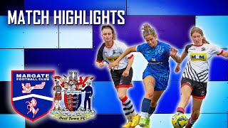 HIGHLIGHTS  PSF  Margate FC Women v Deal Town FC H  8th July 2023 [upl. by Ahsinawt572]