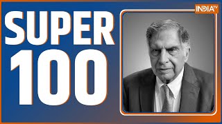 Super 100 Ratan Tata Death  PM Modi  Eknath Shinde  Maharashta  BJP Haryana  JampK Election [upl. by Kcinom126]