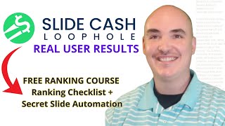 SLIDE CASH LOOPHOLE RESULTS REVIEW BONUS SLIDECASHLOOPHOLE REAL USER DEMO [upl. by Ymmac464]