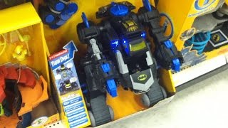 Batman toys Imaginext Target with Batcave Batbot Castle 2014 videos [upl. by Anikas]