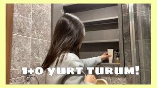 ARTIK TEK BAŞIMA YAŞAYACAĞIM🤩  10 dairemi birlikte yerleştirelim🤍yurt turu odaturu yurt [upl. by Ailev554]