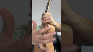 ‘Englishman in New York’ percussive style ukulele tutorial shorts ukulele [upl. by Bilac989]