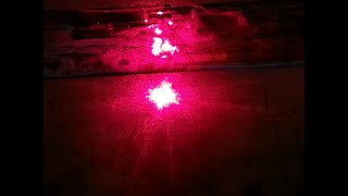 Testing the Dangerous AD7251H 16x DVDRW Laser Diode 200mW Red 650nm660nm DIY Burning Tricks [upl. by Ruth]