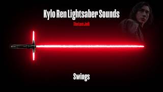 Kylo Ren Lightsaber Sounds HD The Last Jedi [upl. by Cirilo132]