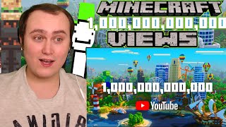 One Trillion Minecraft Views on YouTube and Counting  Reaction [upl. by Aitsirt]