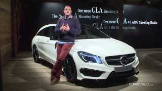 Première mondiale Mercedes CLA Shooting Brake [upl. by Kalie233]