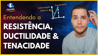 Entendendo a Resistência Ductilidade e Tenacidade dos Materiais [upl. by Leilamag]