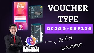 VOUCHER TYPE TPLINK OC200EAP 110 [upl. by Sarkaria]