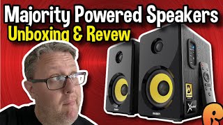 Majority D40X Powered Speakers Unboxing amp Review [upl. by Ak]