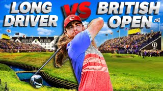 World Long Drive Champion Plays British Open Course Ft Carnoustie Golf Links INSANELY Difficult [upl. by Graff]