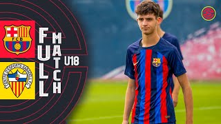 FULL MATCH FC Barcelona vs CE Sabadell Juvenil B U18 2023 [upl. by Vas985]