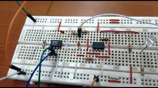 Electrocardiografo Con INA128 [upl. by Monagan]