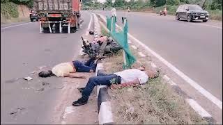 bike accident matha septa hoiyse  😭😭 please save to drive bikeaccident accident [upl. by Cacka]