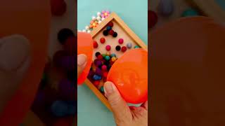 🌈 Oddly satisfying reverse video  beads 🫶😂😹 shorts funny satisfying [upl. by Llennoj]