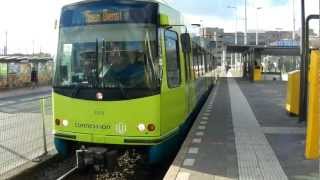 Connexxion tram 5008 vertrekt vanaf Utrecht Centraal [upl. by Anirb]