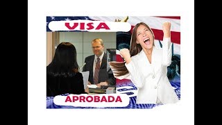 Lo que debes hacer para que te den la visa Americana 2020 [upl. by Nnainot]