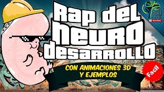 Embriología Desarrollo del Sistema Nervioso  RAP DEL NEURODESARROLLO FÁCIL DE APRENDER [upl. by Idnarb509]