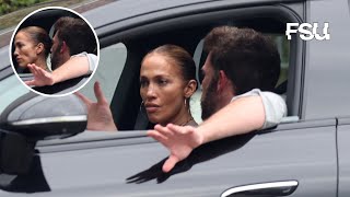 Jennifer Lopez and Ben Affleck Engage In Verbal Spat In Public Amidst Their Divorce Battle [upl. by Anert691]