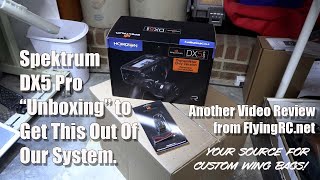 Spektrum DX5 Pro quotUnboxingquot and 1st Review segment [upl. by Tak]