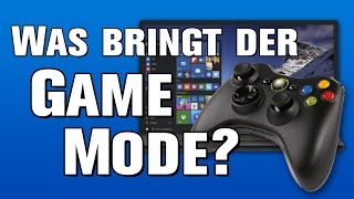 MEHR FPS in Windows 10  Das bringt der Game Mode  GamingPC [upl. by Possing]