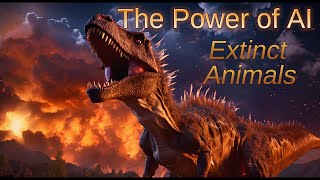 Power of AI Extinct Animals [upl. by Reaht]