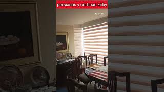 persianas y cortinas kirby [upl. by Ariajay]