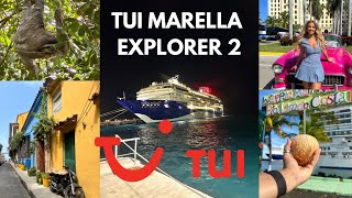 MY FIRST CRUISE  TUI MARELLA EXPLORER 2  CARIBBEAN amp SOUTH AMERICA [upl. by Yehtomit42]