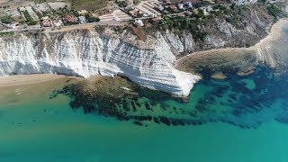 Scala dei Turchi By Drone [upl. by Ameerak53]