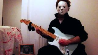 Michael Myers theme song guitar solo [upl. by Suiravaj]