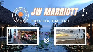 JW Marriott Resort amp Spa Khao Lak 2023  5 Hotel Review for a family vacay duplex suite [upl. by Sanburn725]