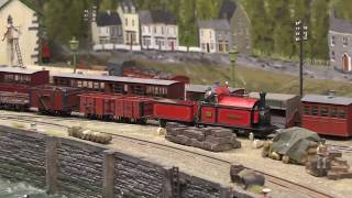 Amazing model railway with Sound and Smoke  Borth y Gest 4mm Finescale [upl. by Federico493]