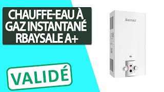 Avis Chauffe Eau à Gaz Instantané de Classe énergétique A RBAYSALE [upl. by Lleinad648]